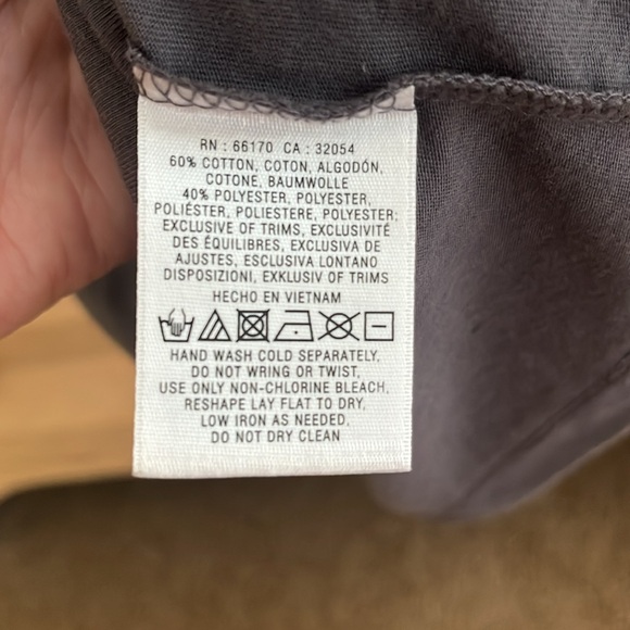 Anthropologie Delta sleeveless grey top - Picture 4 of 5